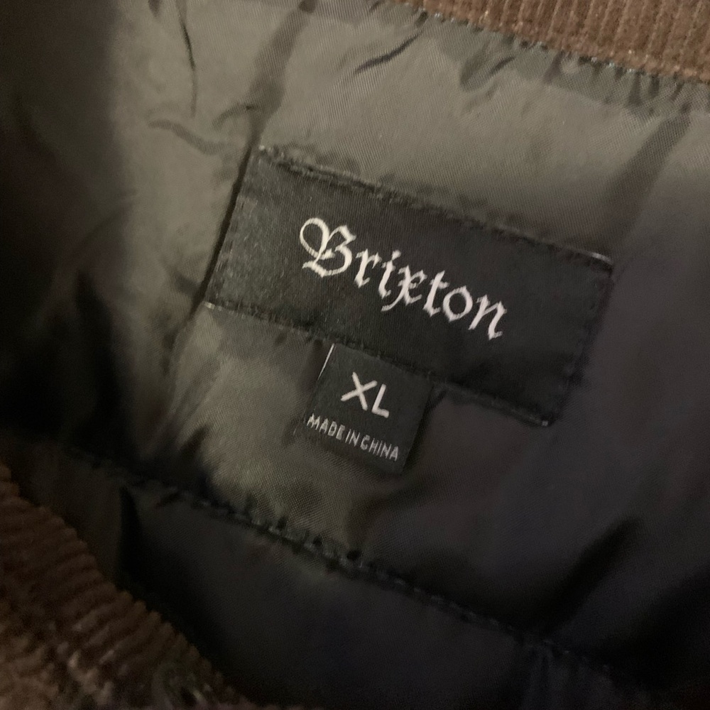 Brixton Cass Denim Jacket Chore Coat Men’s XL - Picture 4 of 4